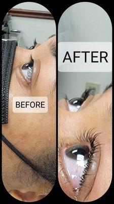 KERATIN LASH LIFT - DRAMATIC RESULTS