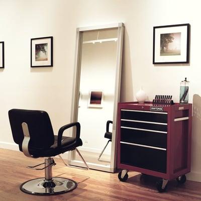 Hairdressing area