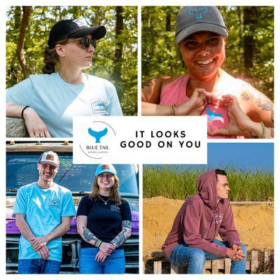 Blue Tail Apparel from Cape Cod Cannabis in Welflleet, MA ... It looks good on you!