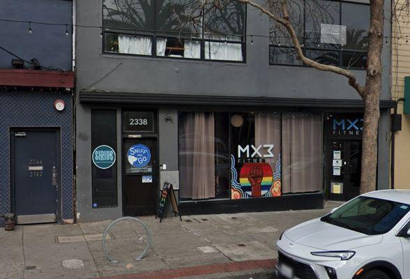 Exterior of the business