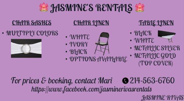 Jasmine's Rentals