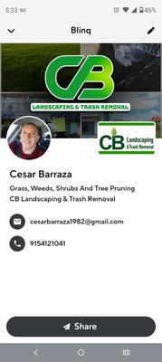 CB Landcscaping & Trash Removal