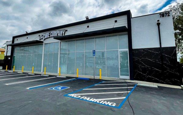 The Cure Co Crenshaw new retail storefront.