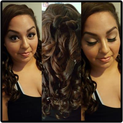 Hair/makeup by pearl