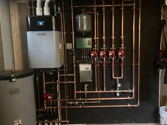 Boiler with Water maker