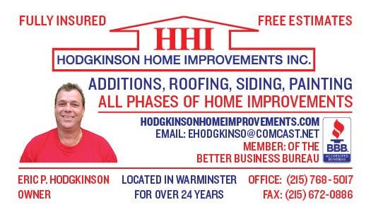 Hodgkinson Home Improvements Inc.