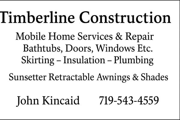Timberline Construction Mobile Home Repair