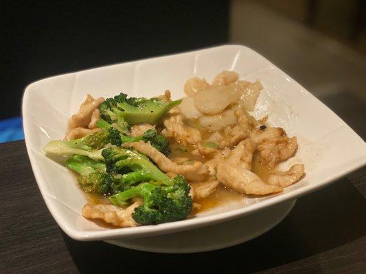 Kids chicken and broccoli