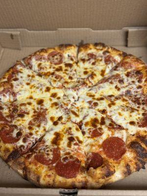 Peppers and extra cheese