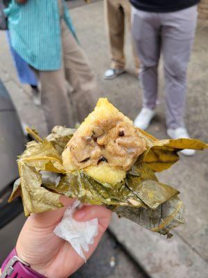 Mushroom sticky rice