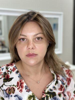 Classic eyelashes extensions