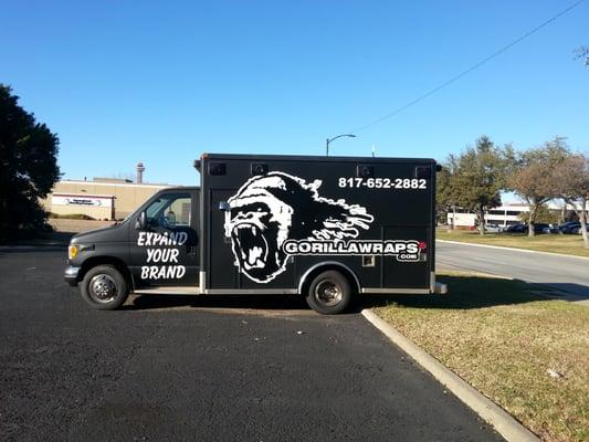 On site or mobile vehicle and fleet wrapping services.