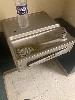 This is the water fountain in the facility