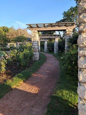 Loose Park- one of the main attractions- Rose Garden