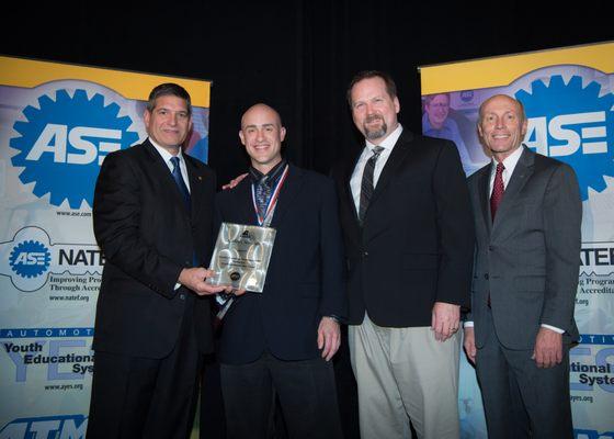 Congratulations, Gabriel Miranda  on winning the National Achievement Award as Axalta Coating System/ASE Refinish Technician of the Year.