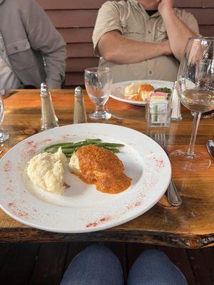 Halibut special!