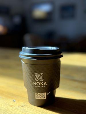 Campfire s'mores latte