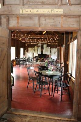 The Winslow House Tea Room, used for events and rentals.