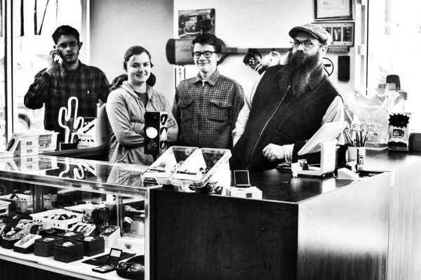 We're at the counter, ready to help!