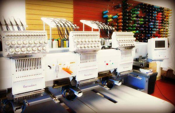 In house embroidery