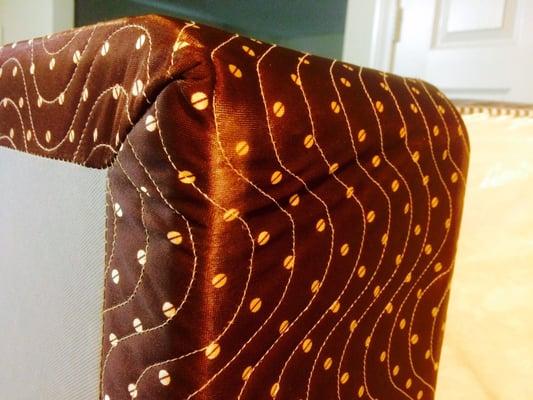 Worn down edges. What their "new" box springs look like. Won't give me a refund. Lady on the phone told me it happens sometimes