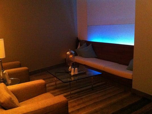 Enjoy our Fruit infused Water in our spa lounge where you can relax before and after a treatment.