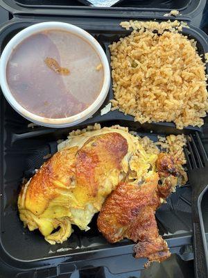 2 piece 2 pcs Chicken, 2 Sm Side, 1 Mid Drinkchicken