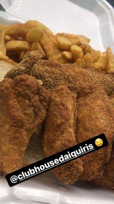 Fish and chicken basket