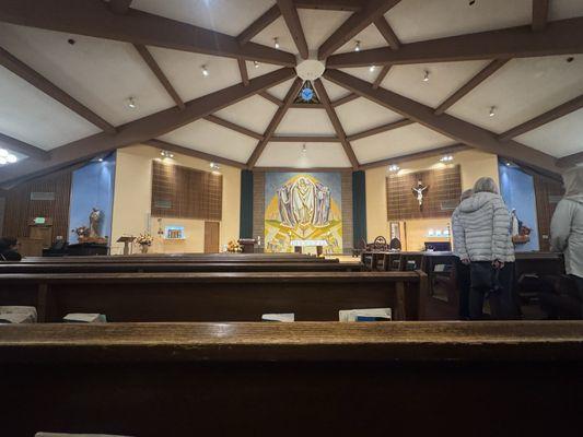 The church that my neighbors and I go to honor the Lord!