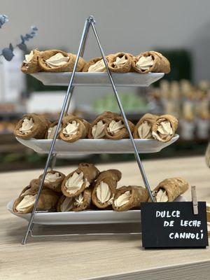 Dulce de leche cannoli
Grazing table . Call us today for you customized menu