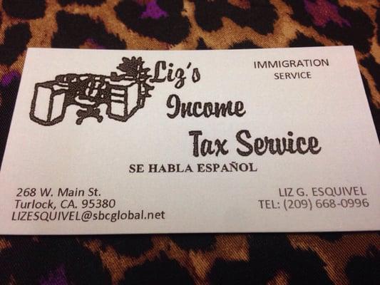 Liz's Income Tax Service