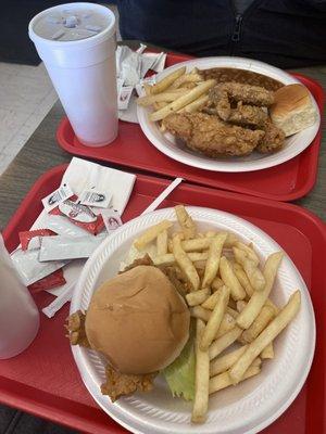 Golden Skillet Chicken