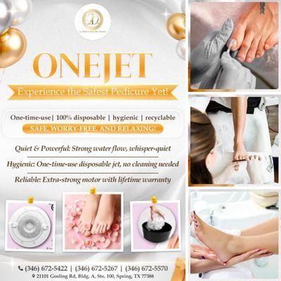 EXPERIENCE THE SAFEST PEDICURE SYSTEM AT LA DOLCE NAIL SPA SPRING!