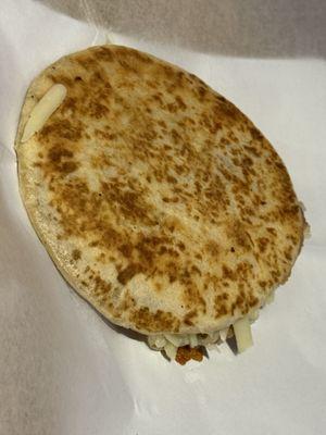 Gordita de frijol con queso