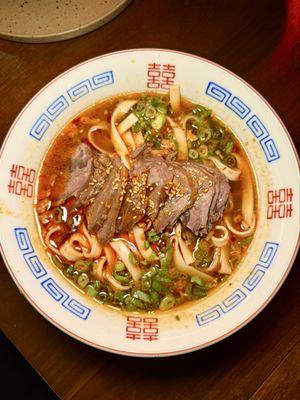 Braised Beef Noodles Soup
