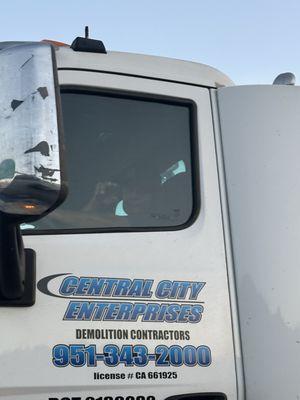 THE DRIVER WHOM CUT ME OFF NEARLY SENDING ME FLYING WITH A 17 ton SEMI