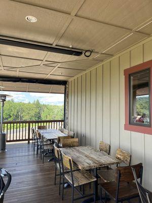 Outdoor seating