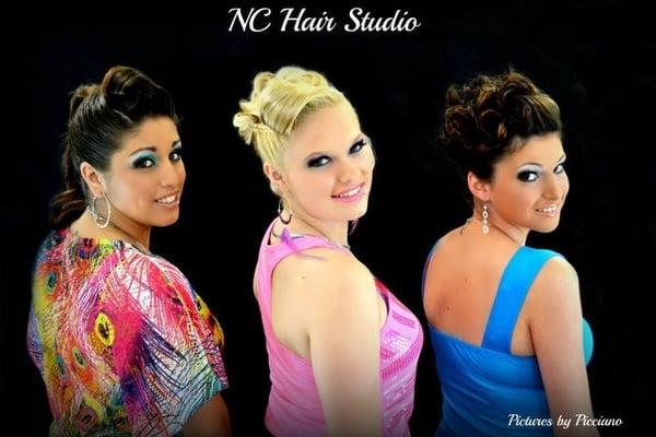 My Beautiful Hair Models! Brittany, Becca, and Jamie