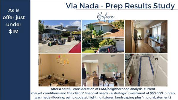 What I can do for home sellers, at no out of pocket costs, to get top dollar for your home. Restrictions may vary.