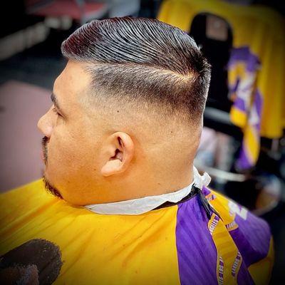 High fade/ side apart by Ryan