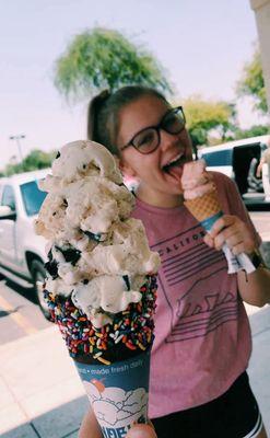 Mostly df (besides the cone lol)