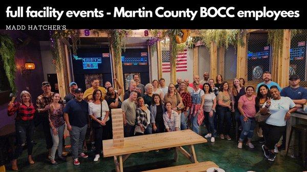 Axe Throwing | Team Building for Corporate Events. Full Facility Rental is available! A great venue with an imaginative atmosphere