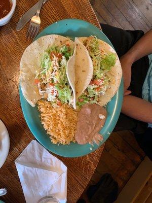 Chicken tacos