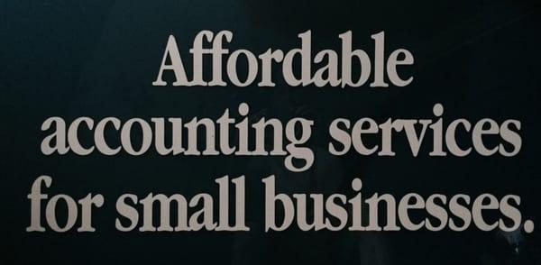A Affordable Accountant for Small Business