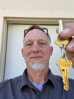 Double D Lock and Key