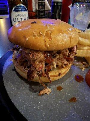 BBQ Pulled Pork Sandwich