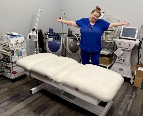 Owner Ildiko ready to work with you in suite 120 @ Broadway Salon Studios Troy.