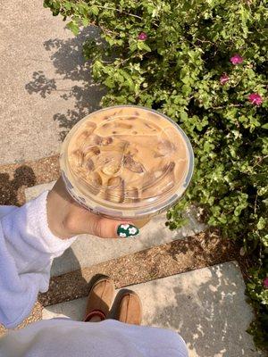 Grapefruit brown sugar latte