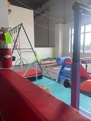 Small area for 3-4 year olds.