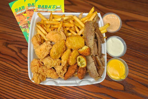 Baba's Buffalo Famous Crispy Chicken